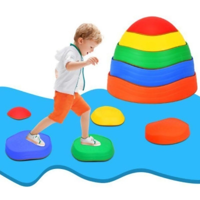 Total Tactic TY327447 Kids Balance Stepping Stones - 5 Piece 
