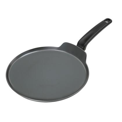 Masterpan MP-180 11 in. Crepe Pan & Healthy Ceramic Non-Stick Aluminium Cookware with Bakelite Handle 