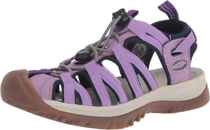 KEEN Women's Whisper Closed Toe Sport Sandals 8 Medium Grey/Peacock Green