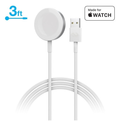 Naztech 15599-HYP Naztech Magnetic Charging Cable for Apple Watch 3ft (15599-HYP) White 
