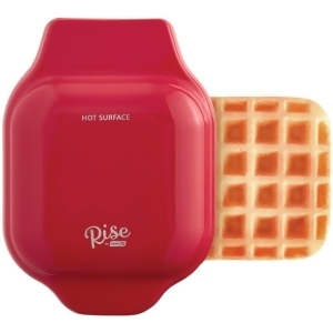 Storebound 112115 Red Mini Waffle Maker - All