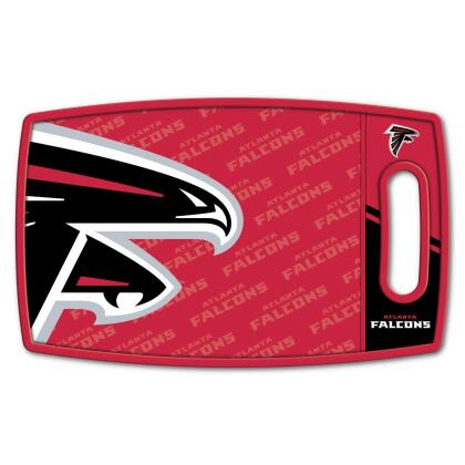 YouTheFan 1907248 14 x 9 in. NFL Atlanta Falcons Logo Series Cutting Board