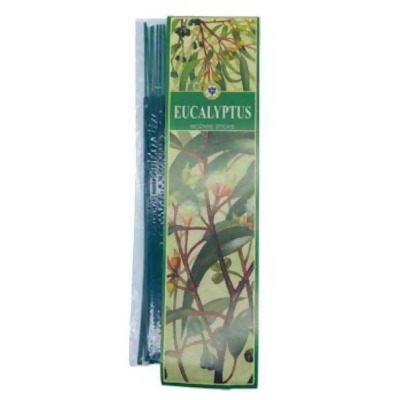 AzureGreen ISVEUC 20 Eucalyptus Pure Vibrations Incense Sticks 