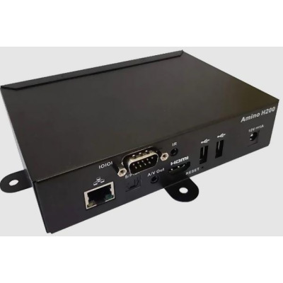 Amino Communications AMINO-H200 High Definition 4K PoE Ruggedized IPTV Encoder & Media Player 