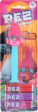 Pez KHLV00299678 0.87 oz Dispenser Blister Trolls Assorted