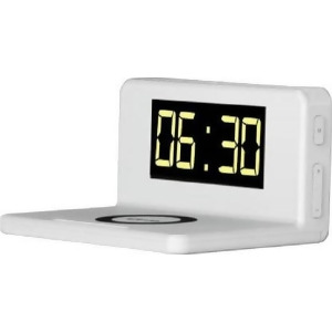 miLINK ACWC-I72 LED Alarm Clock with Wireless Charger