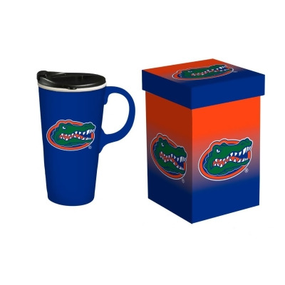 Evergreen Enterprises 194693095 17 oz Travel Latte Boxed Florida Gators Drink 