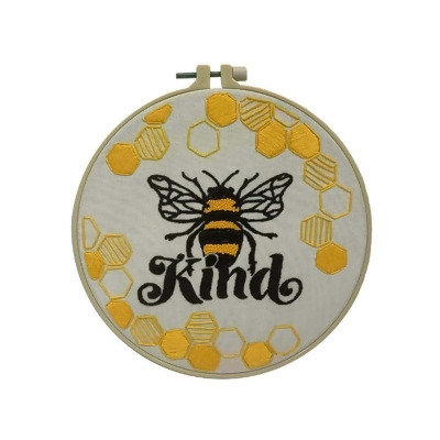 Swanson Christian Supply 230857 Bee Kind Embroidery Kit 