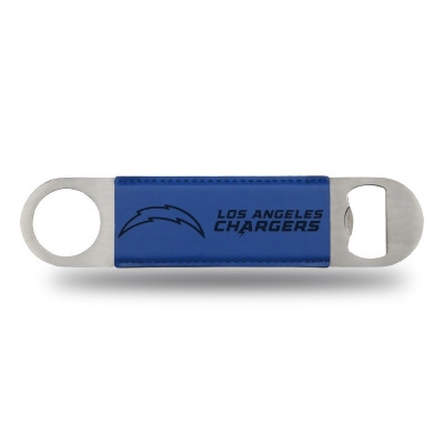 Rico Industries 6734584876 Los Angeles Chargers Bar Blade Laser Engraved Bottle Opener 