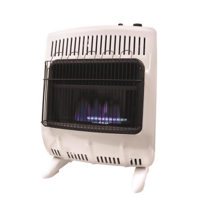 Mr. Heater 4009988 700 sq. ft. Comfort 20000 BTU Natural Gas & Propane Wall Heater, White 