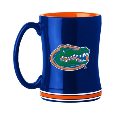 Logo 629308670 14 oz Sculpted Relief Team Color Florida Gators Coffee Mug 