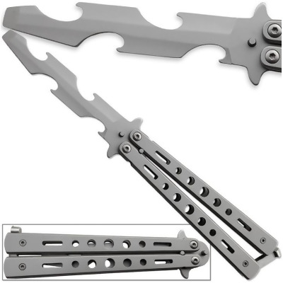 EdgeWork YC-301S Bottle Popping Balisong Training Butterfly Knife Style Can Opener 