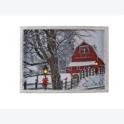 Youngs 99237 Led Winter Scene Wall Decor 