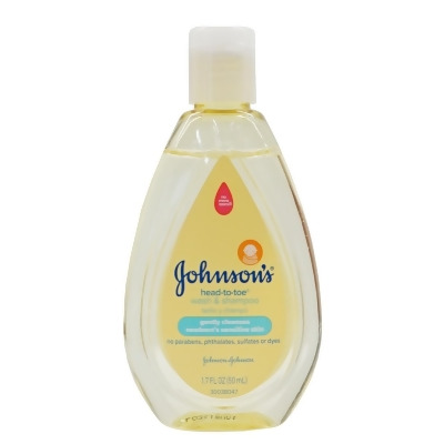 Johnsons 2345451 1.7 oz Johnsons Baby Head-To-Toe Wash Shampoo - Case of 216 