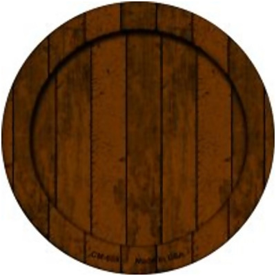 Smart Blonde CC-659 3.5 in. Wooden Novelty Circle Coaster - Set of 4 
