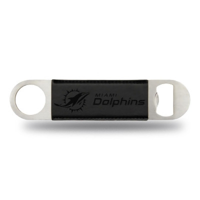 Rico Industries 6734598693 Miami Dolphins Bar Blade Laser Engraved Bottle Opener 