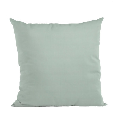 Plutus Brands PBCF2142-2030-DP Aqua Solid Shiny Velvet Luxury Throw Pillow - 20 x 30 in. Queen Size 