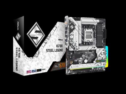 ASRock X670E Steel Legend AM5 DDR5 AMD Ryzen 7000 X670E SATA 6Gbs ATX  Motherboard