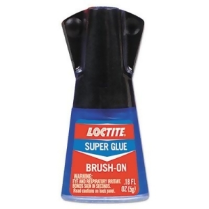Loctite 1365734 Super Glue Brush On- 0.17 oz- Clear -...