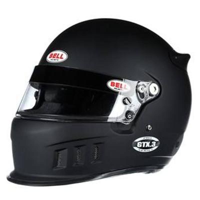 Bell Helmets BEL1314A13 7.38 GTX3 Flat Helmet - Black 