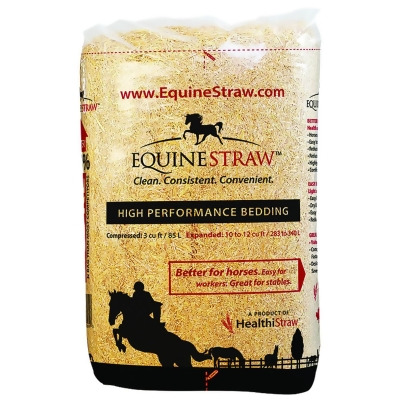 Healthi Straw 1916 28 lbs 10-12 cu ft. Equine Straw Bedding 