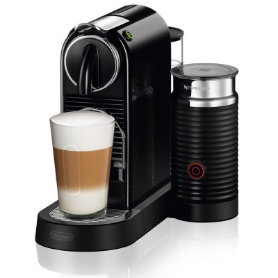 Nespresso EN267BAE CitiZ & Milk Black Espresso Machine, Black 