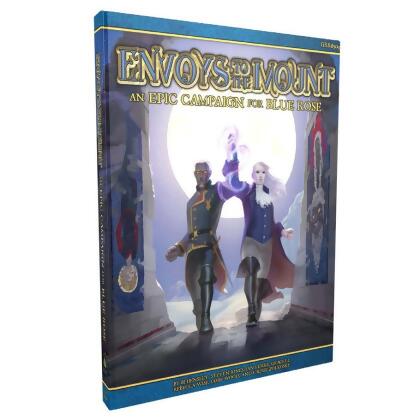 Green Ronin Publishing GRR6509 Blue Rose Envoys to the Mount Role Playing Game