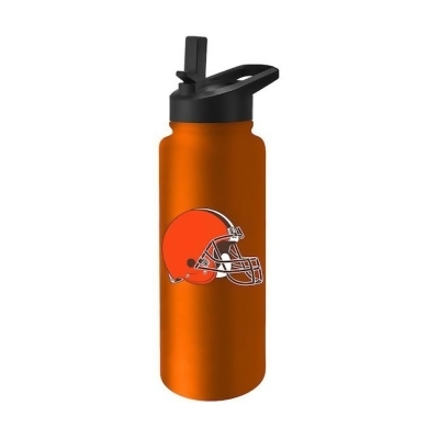 Logo Chair 608-S34QB-8 34 oz NFL Cleveland Browns Quencher Water Bottle 