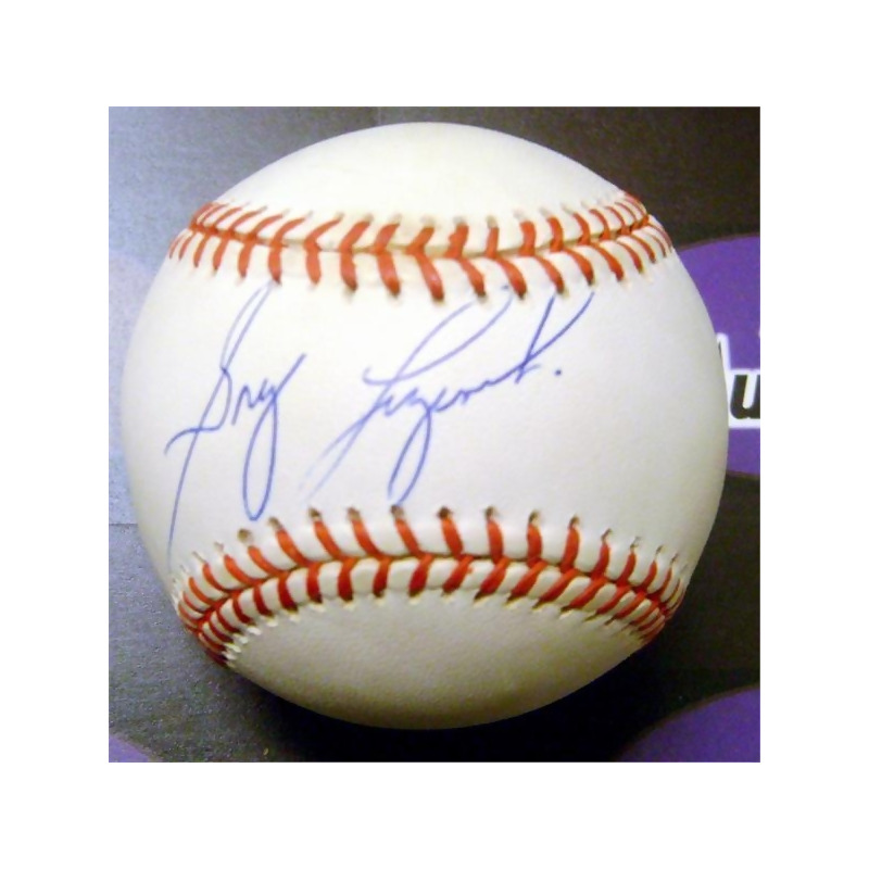 Autograph Warehouse 675670 Greg Luzinski Autographed NL Ball Phillies White Sox Legend Baseball