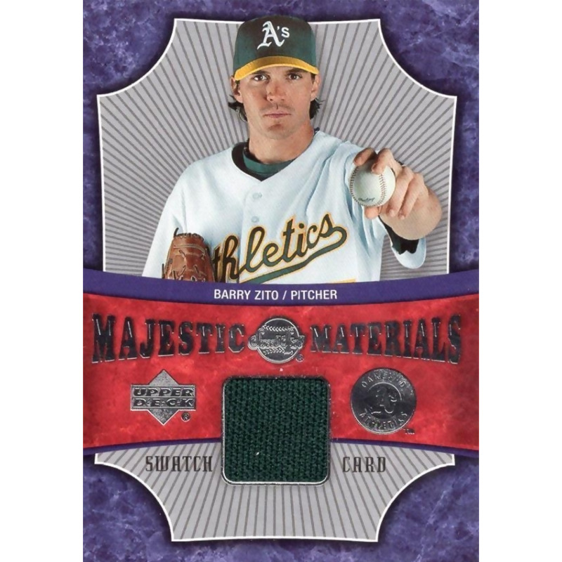 Majestic Barry Zito Oakland Athletics Jersey