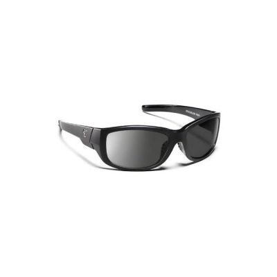 7eye 860140 Dillon Sharp View Clear Sunglasses- Matte Black - Small & Large 