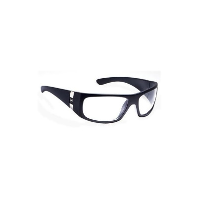 7eye 780140 Shaka Sharp View Clear Sunglasses- Matte Black - Medium & Extra Large 