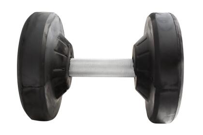 Rubber store dumbbells online