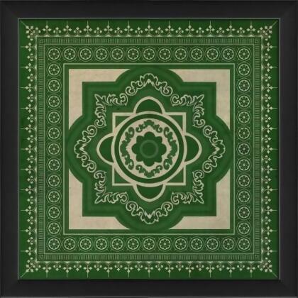 The Artwork Factory 19341 Tile 6 Ready to Hang Artwork- Green 