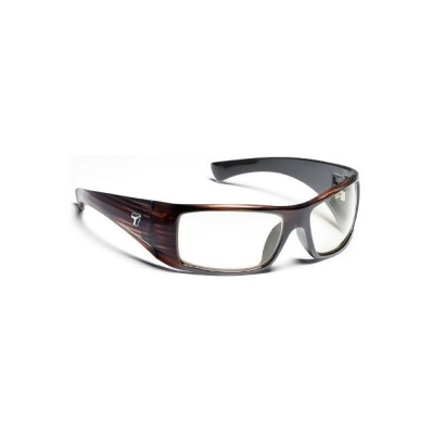 7eye 815240 Shaun Sharp View Clear Sunglasses- Small & Medium 
