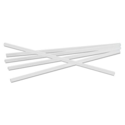 Boardwalk JSTU775T50 Unwrapped Plastic Jumbo Straws- Translucent 