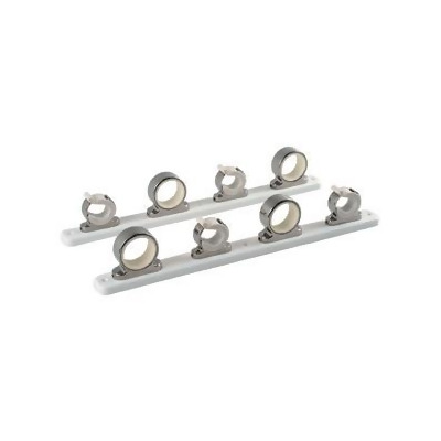 TACO Metals F16-2752-1 4-Rod Hanger with Poly Rack- Polished & Stainless Steel 