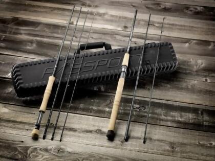 Flying Fisherman P010 Passport Travel Fishing Rod Set- Light 
