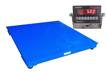 Optima Scales OP-916SS-3x3-5 NTEP Heavy Duty Pallet Scale - 3 x 3 ft.- 5000 x 1 lb. 