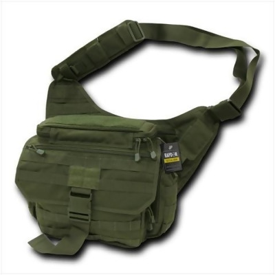 RapDom T311-OD Tactical Messenger Bag- Olive Drab 
