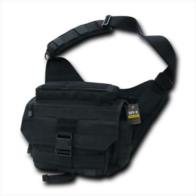 RapDom T311-BLK Tactical Messenger Bag- Black 
