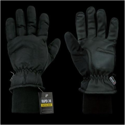 RapDom T01-PL-BLK-04 Super Dry Winter Glove- Black- X Large 