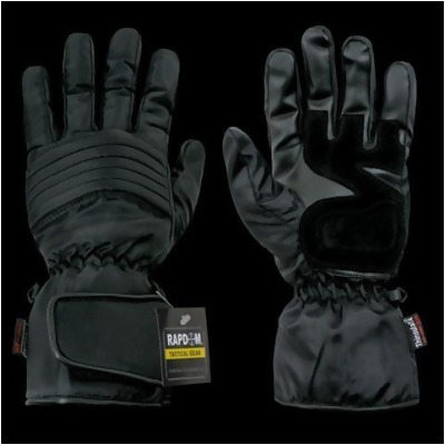 RapDom T03-PL-BLK-05 Everest Patrol Winter Glove- Black- 2X Large 