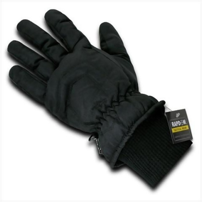 RapDom T01-PL-BLK-01 Super Dry Winter Glove- Black- Small 