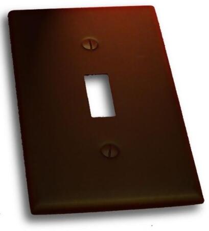 Residential Essentials 10813VB Single Toggle Switch Plate- Venetian Bronze 