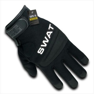 RapDom T29-SWT-BLK-05 Digital Leather Glove - Swat- Black- 2X 