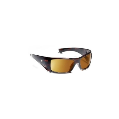 7eye 810644 Shaun Sharp View Copper Sunglasses- Dark Tortoise - Small & Medium 