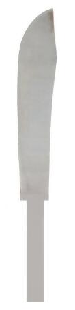 Zenport K113B-12PK 6.75 in. Stainless Steel Butcher Knife Blade Only- Box of 12 