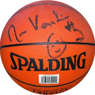RDB Holdings & Consulting CTBL-033399 Norm Van Lier Signed Spalding NBA IO No.2 Beckett Review Chicago Bulls & 3X All Star Basketball 