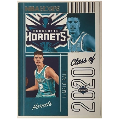 RDB Holdings & Consulting CTBL-031378 LaMelo Ball 2020-2021 Panini NBA Hoops Rookie RC No. 6 Charlotte Hornets Basketball Card 